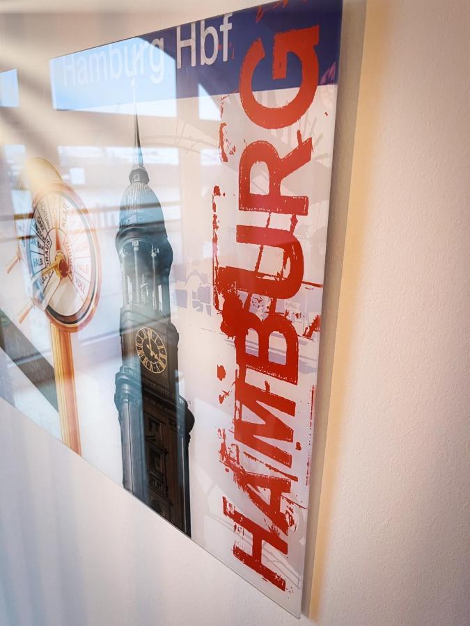 Loft-Panoramablick-Hafen & Elbe! Apartment Hamburg Luaran gambar